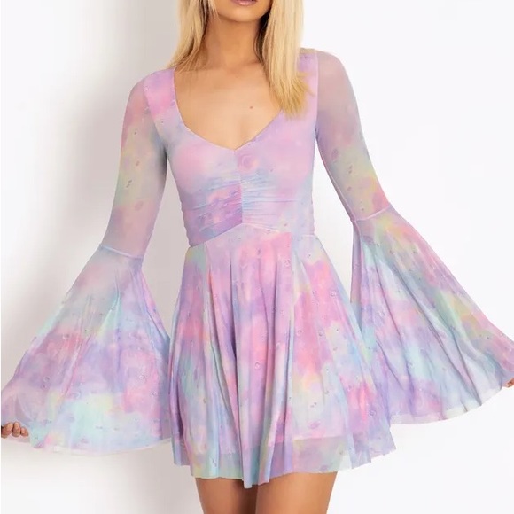 Blackmilk Pastel Planet Spectre Dress - Picture 1 of 4